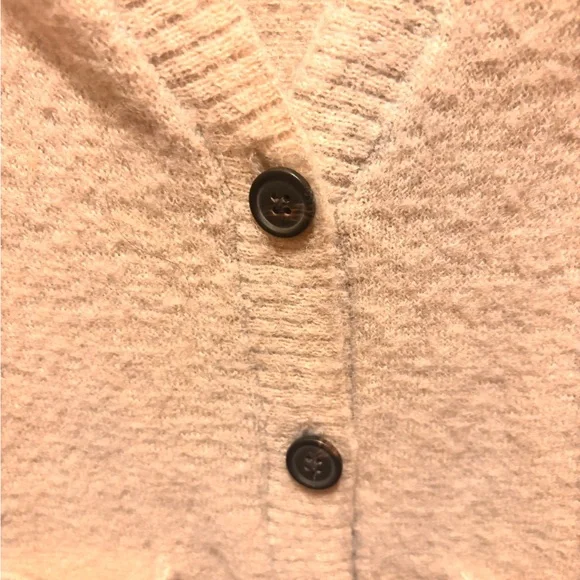 American Eagle Outfitters Beige Button-Front Cardigan - Picture 4 of 5